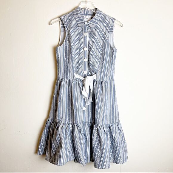 Anthropologie Prose & Poetry Striped Mini Dress, Size Small - Picture 4 of 16